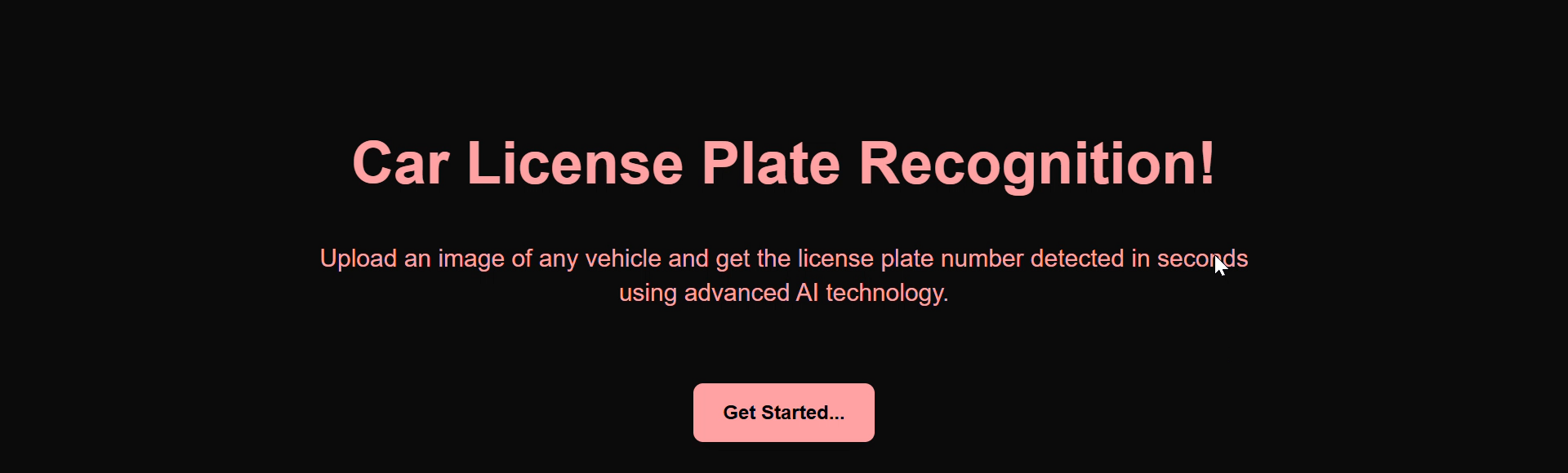 Car-License Detector